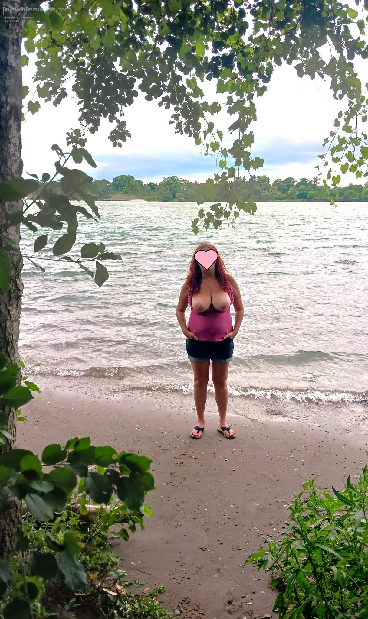 Its been so hot and humid lately, hanging out, enjoying a nice cool breeze ...