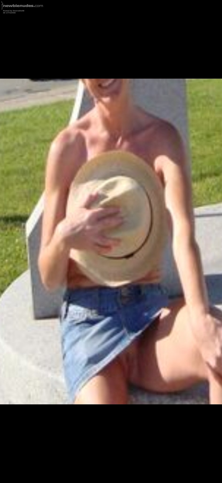 I love playing peekaboo in public