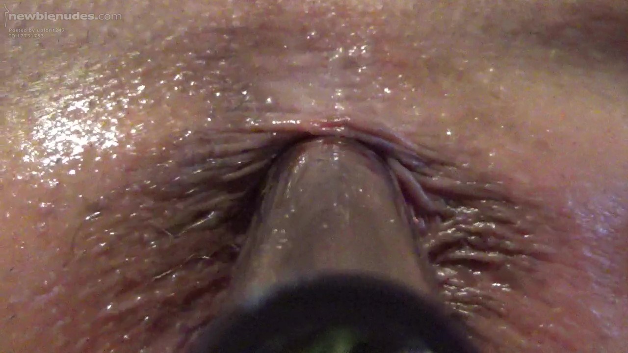 Closeup of stuffed hole