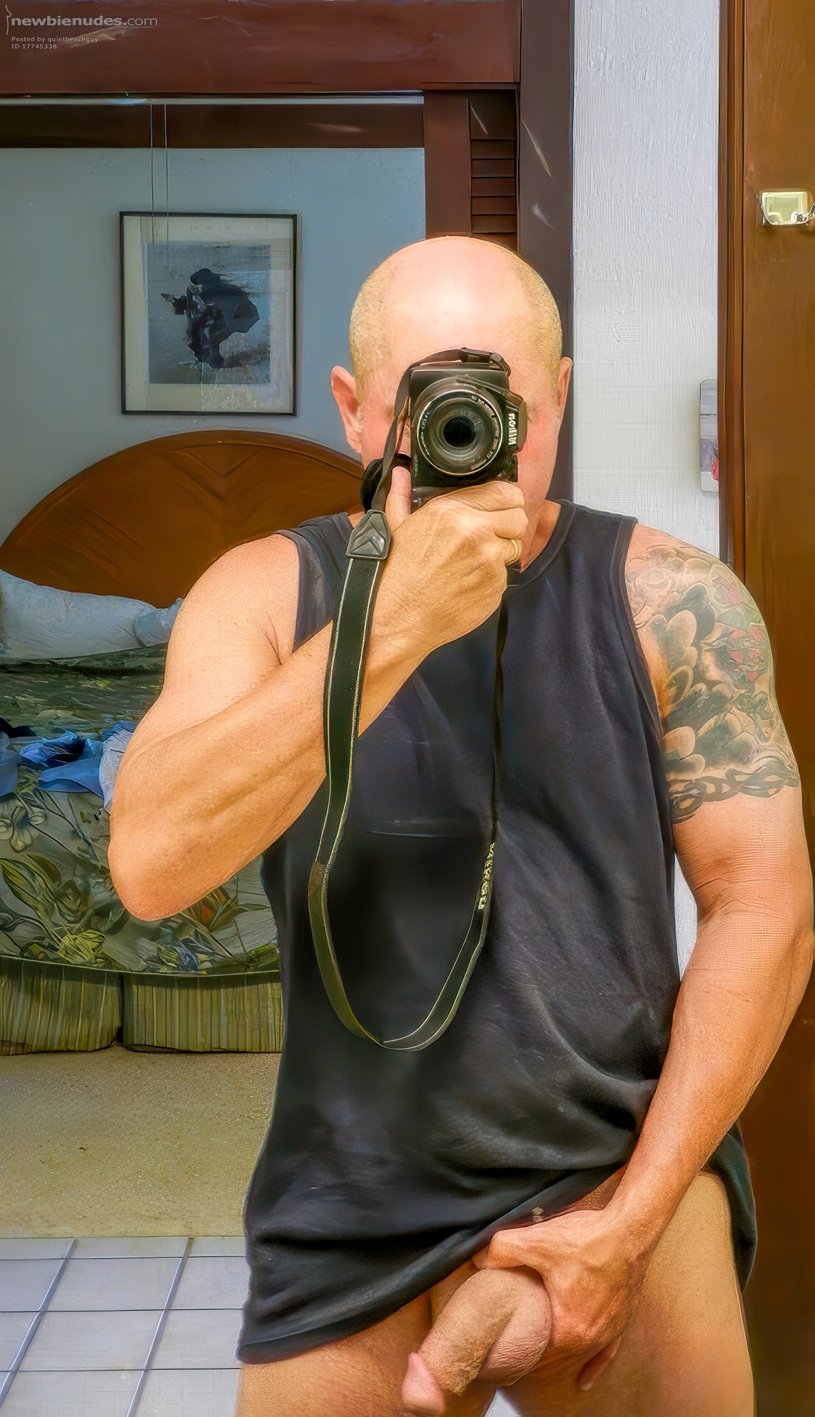 Say cheese and smile for the camera.