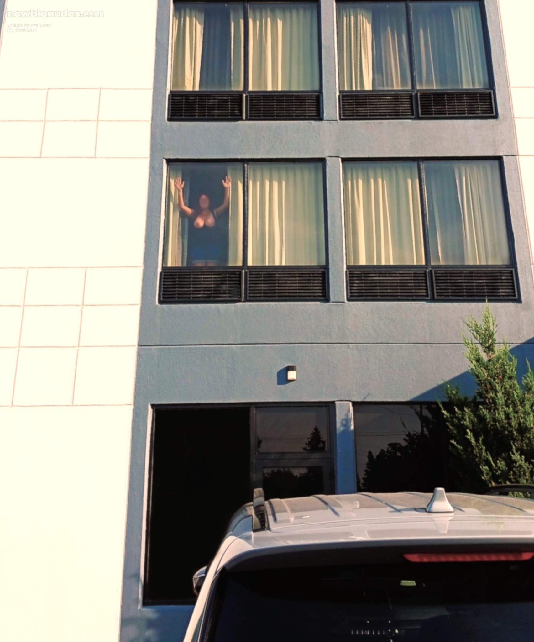 Tapping on the window impatiently waiting,   What would you do ?