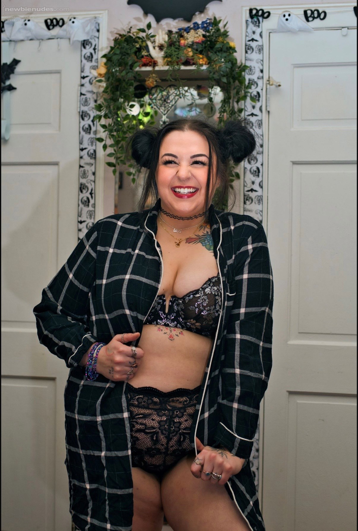 I did a professional boudoir shoot. Here are a few. I think they turned out...