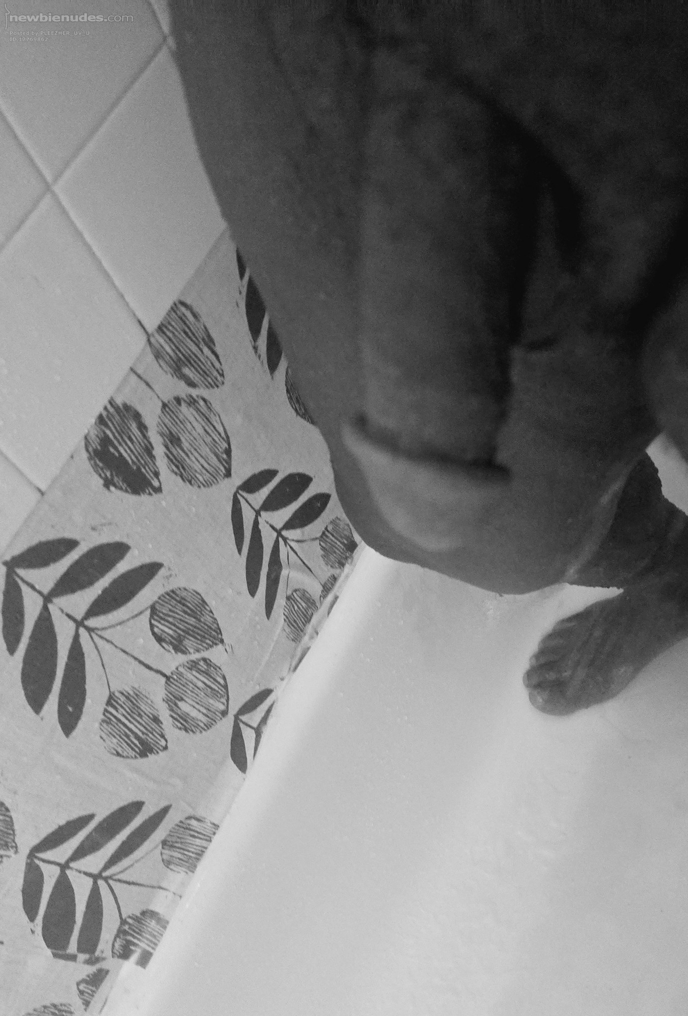 Hangin around after shower time