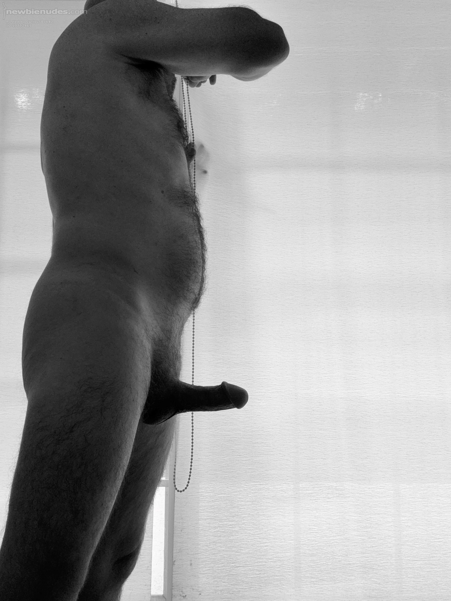 About to jerk off but the neighbors are in their yard, should I open the blinds for it?