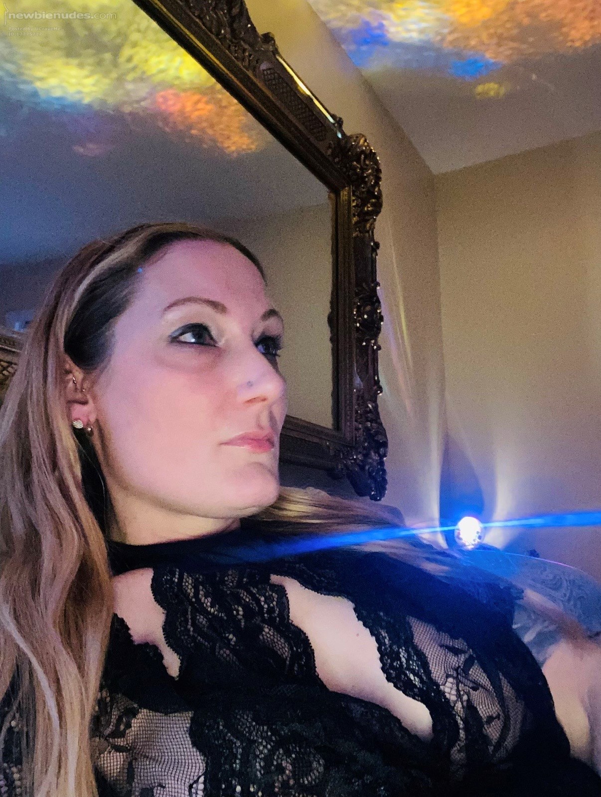 He knows it’s going to be a good night when I give him that look.