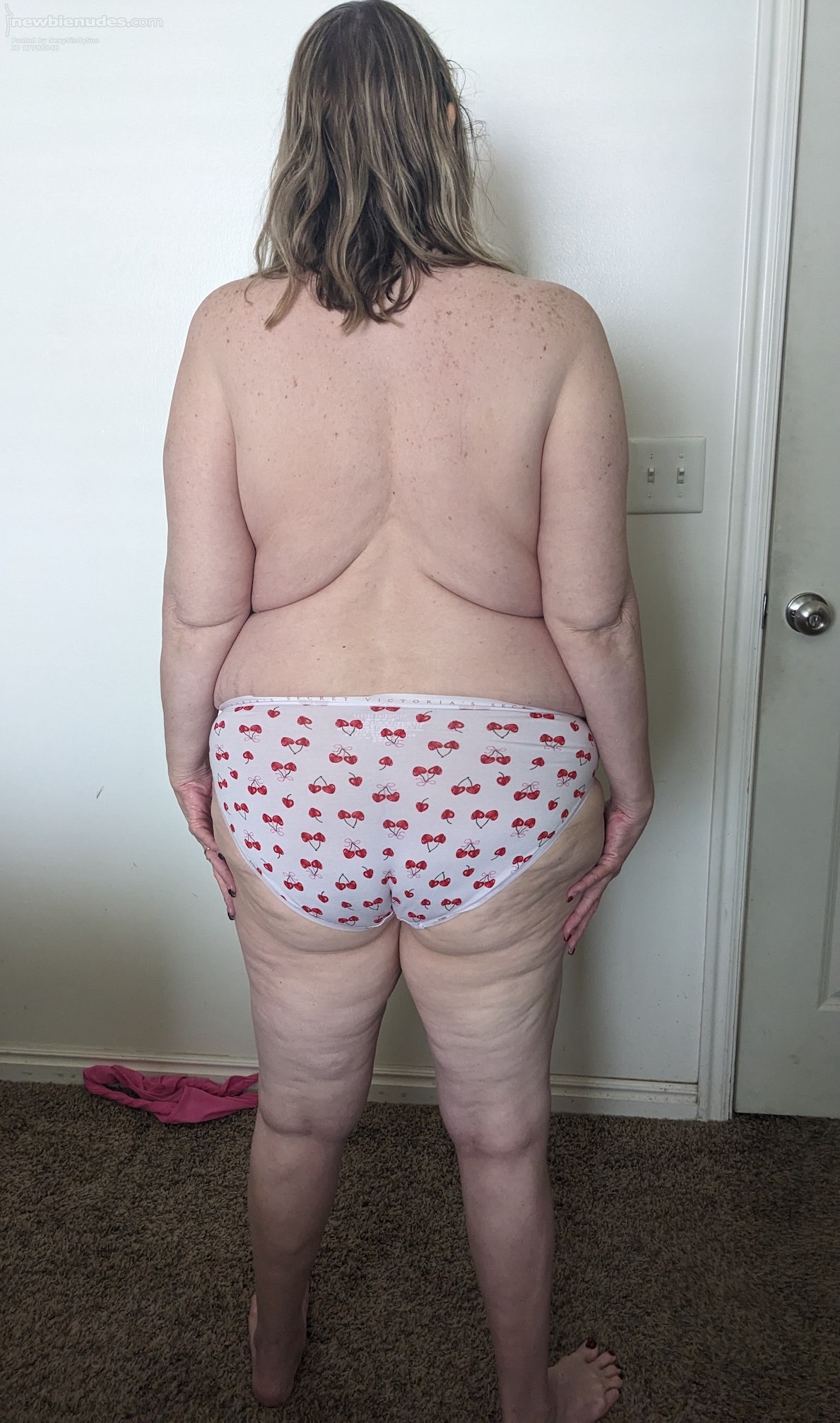 What do you guys think of my big butt in these "Cherry" panties ;)