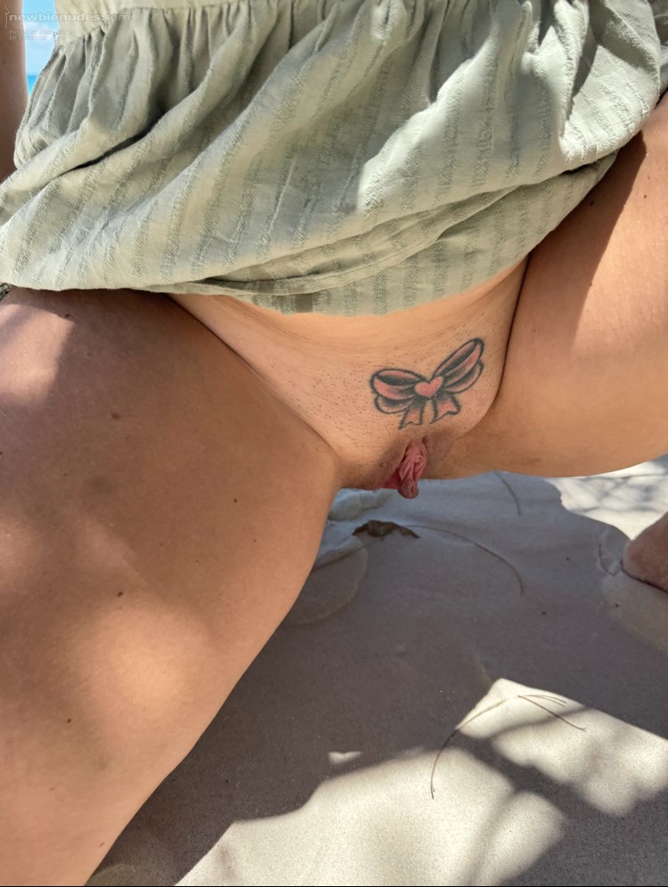 Of course going commando and island hopping is the only way to go lol!