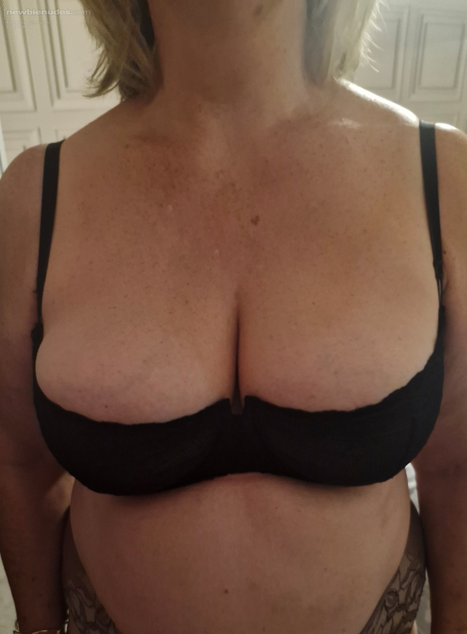 Sexy black bra