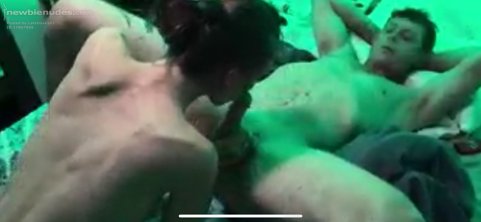 BJ in the green room