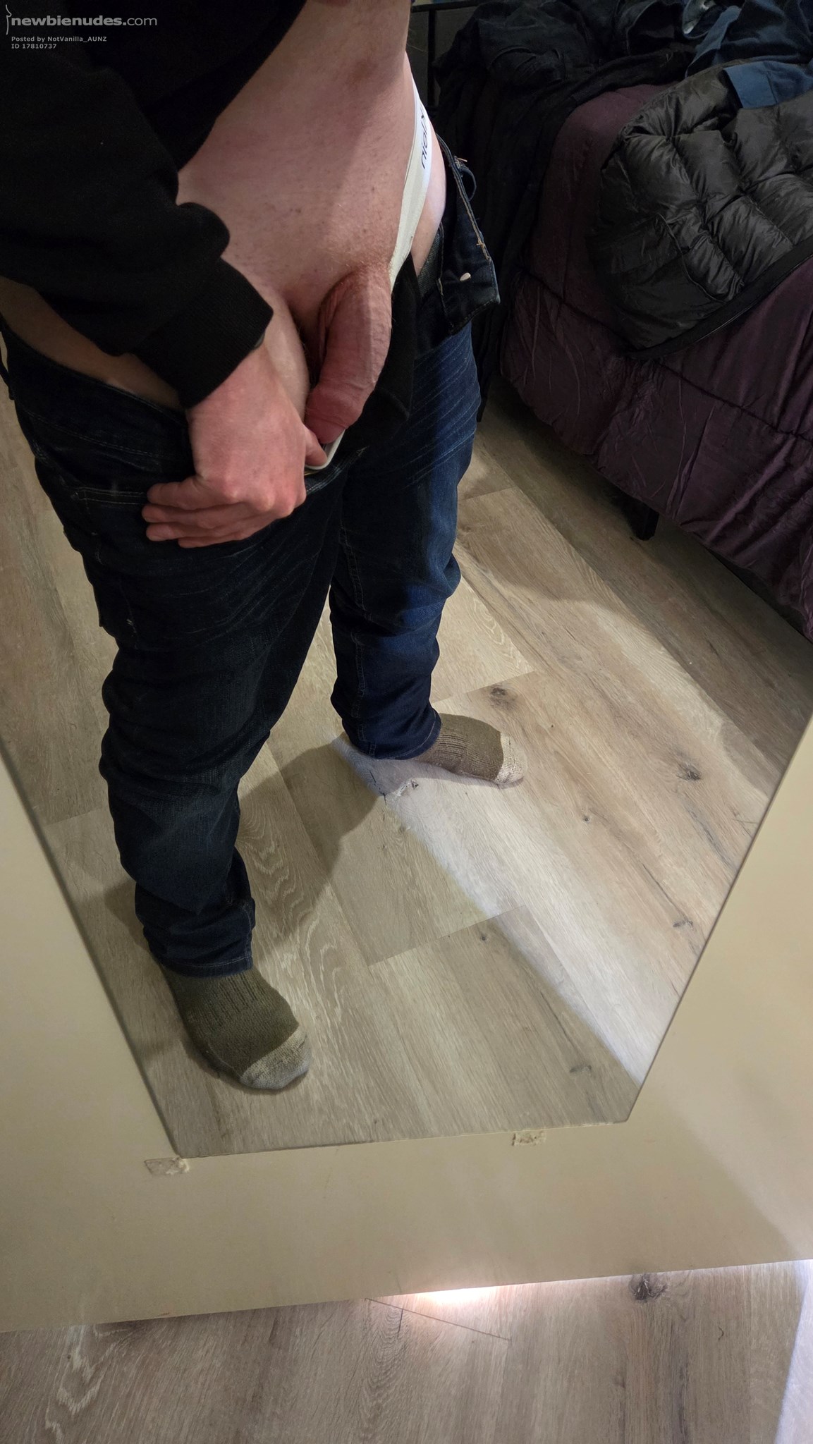 Semi-hard, feeling a bit turned on