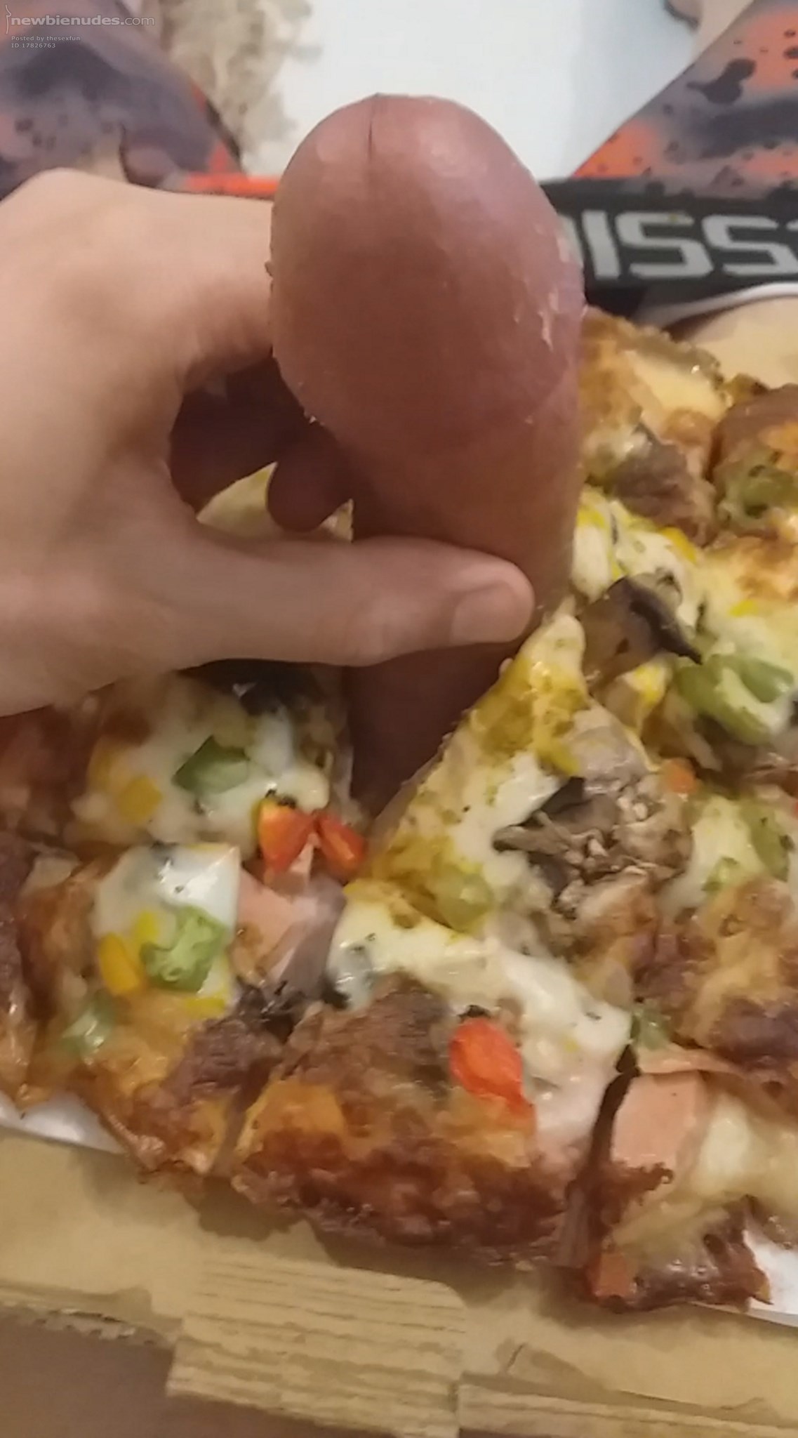 Do you want pizza with extra meat?🍕🍌