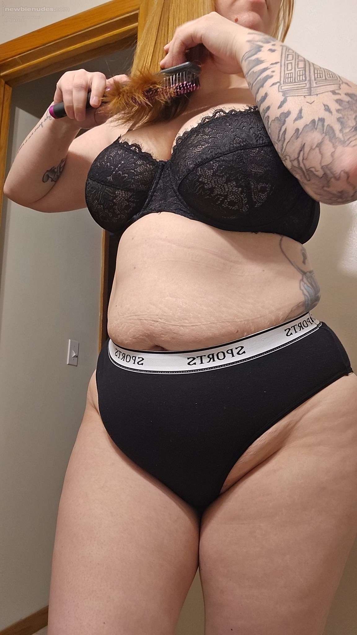 Getting ready for work