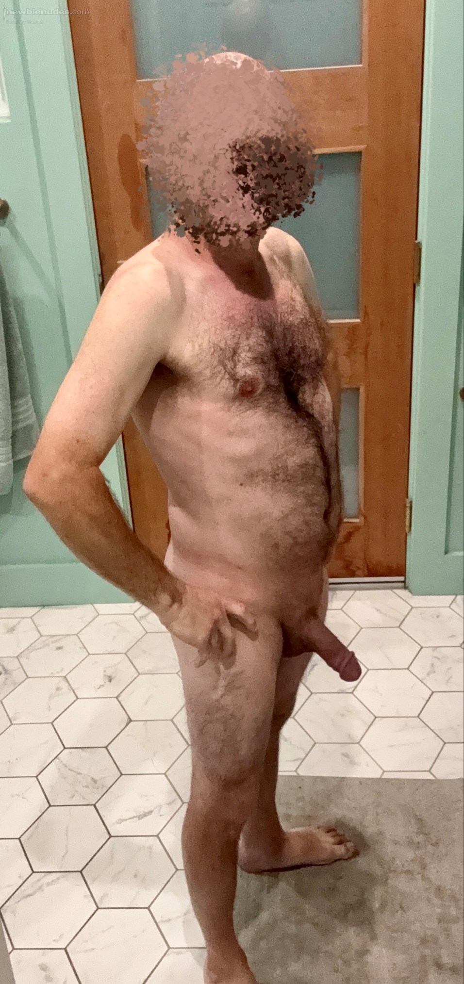 About to hop in the shower.  Anyone want to join me? 
