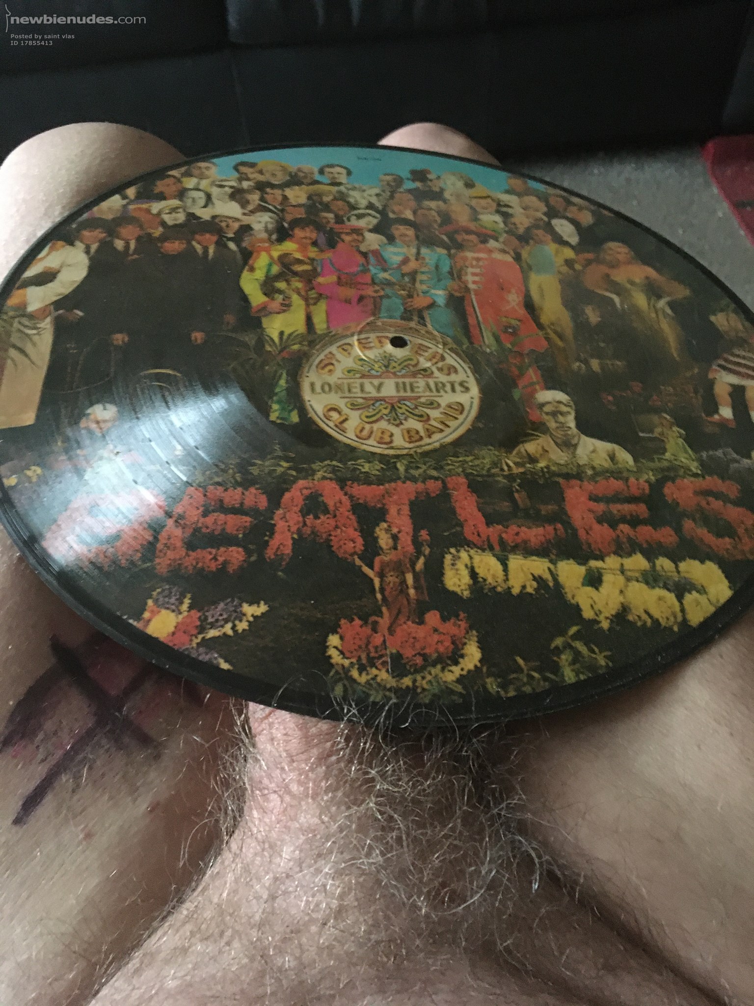 The Beatles disc real. So this is my dick. Vlas.