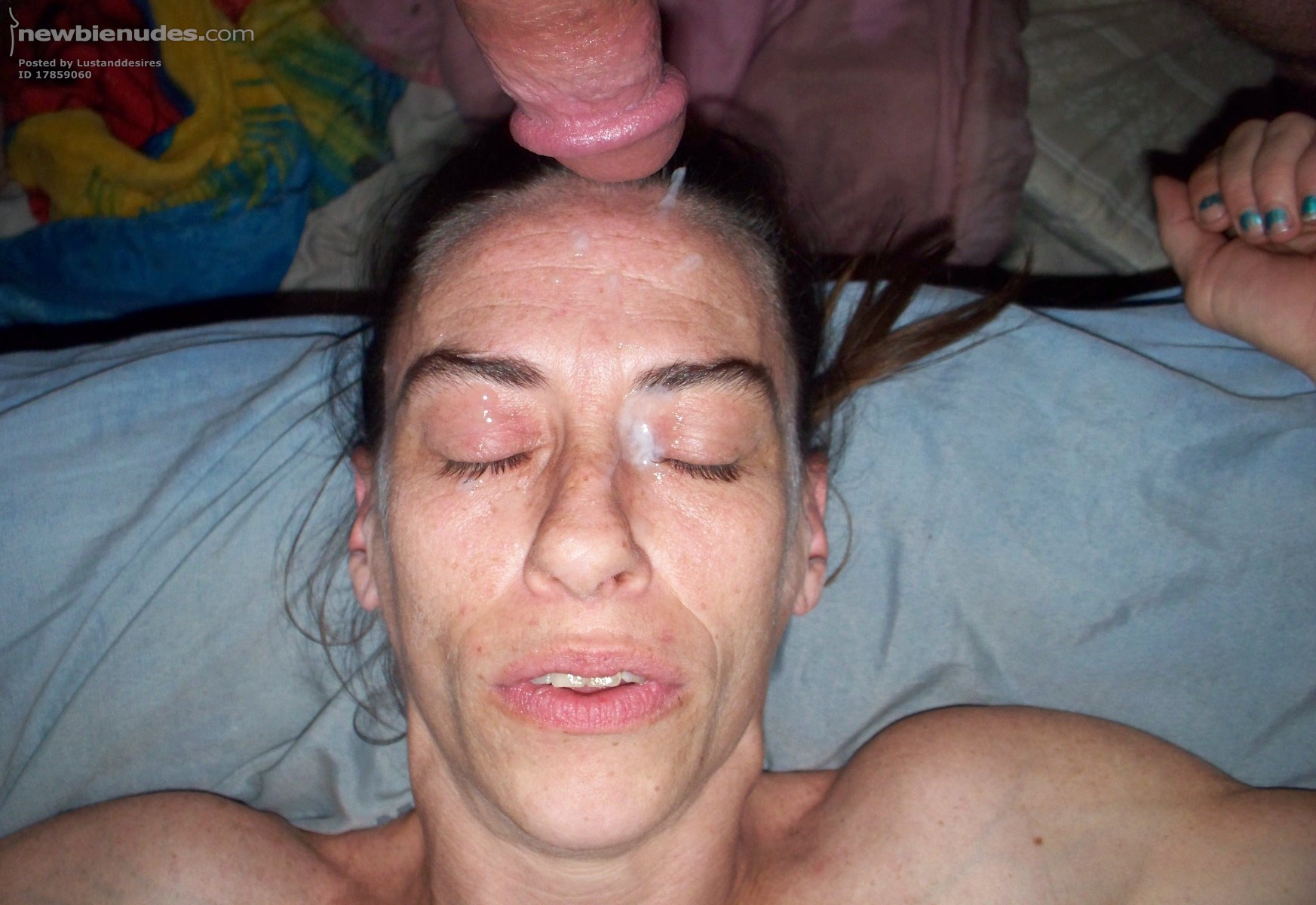 he wanted to squirt on my face