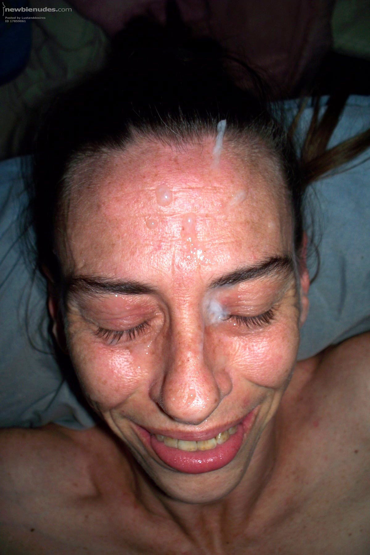 he wanted to squirt on my face