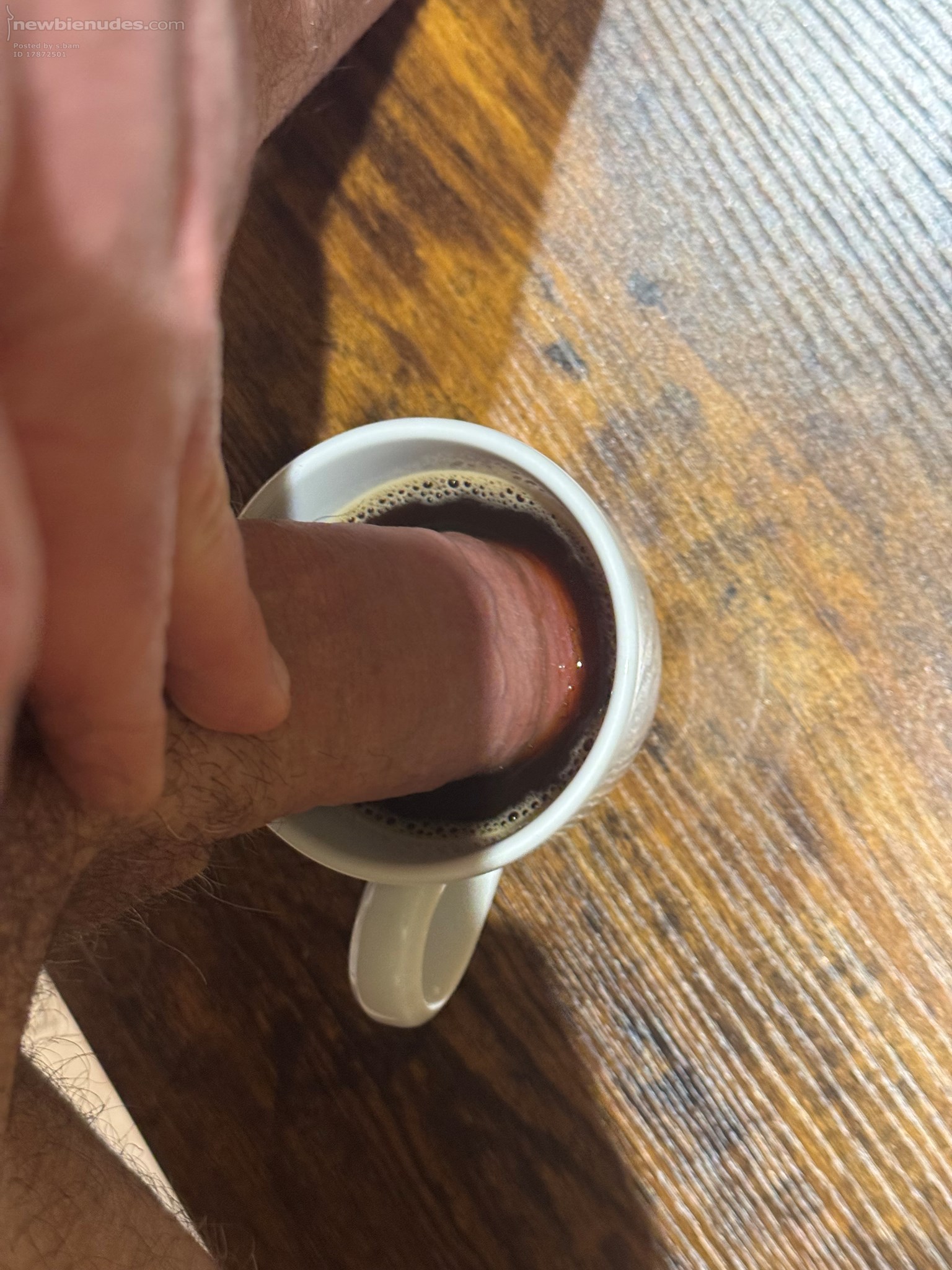 When there is cream in the coffee, it needs to be stirred… ask if you want ...