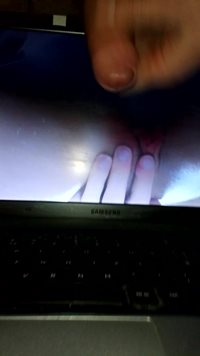 Stroking my cock over sexywifedundee, love this lady's pics and wanted to s...