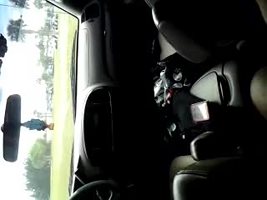 Public dick suck while cops make a pull over in parking lot