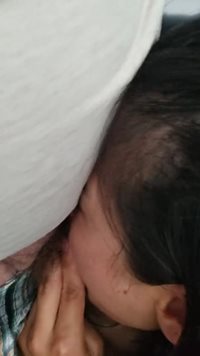 Asian Girl Gets Cum on Her Face without a Warning
