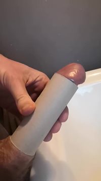 Tight squeeze! Toilet roll challenge