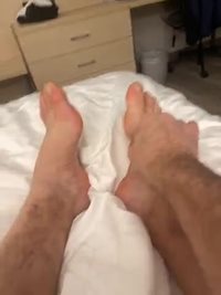Like feet and jerking off?