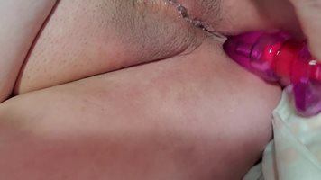 First anal vibrating session made my pussy so wet and gushy. This toy is a ...