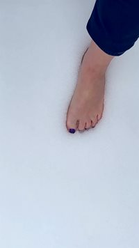 Walk barefoot