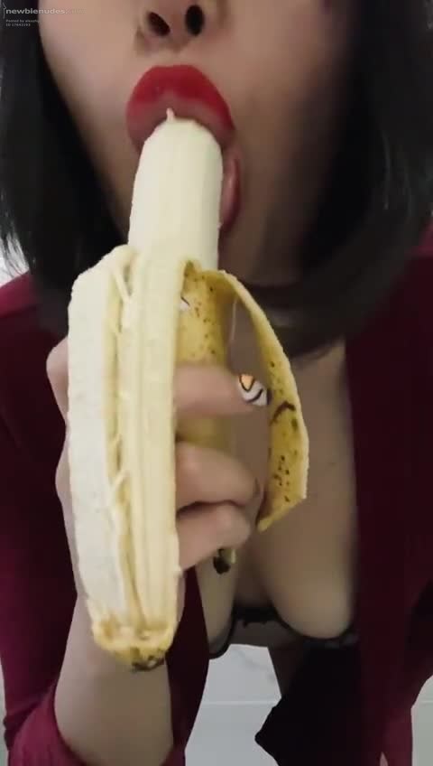 Wife's old video. She took it for teasing