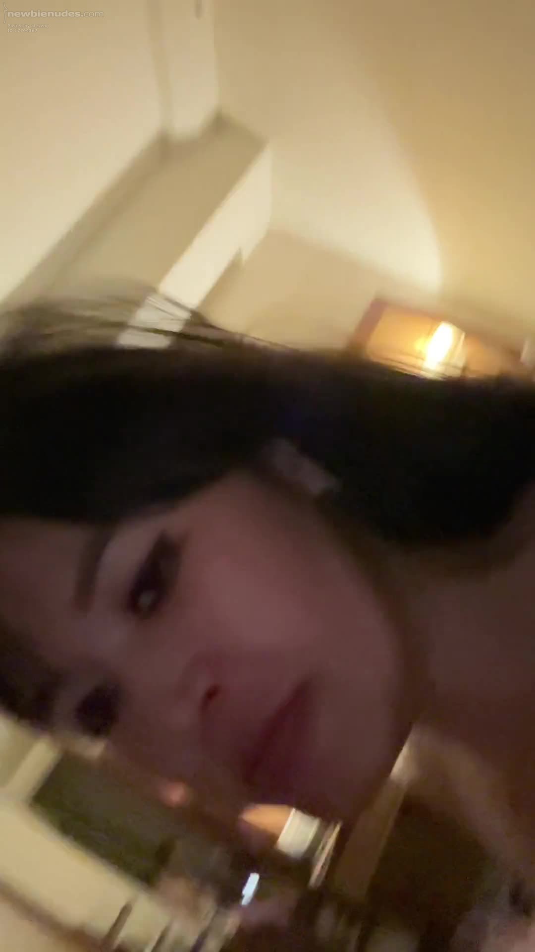 My wife continues to suck her bf's cock after he came