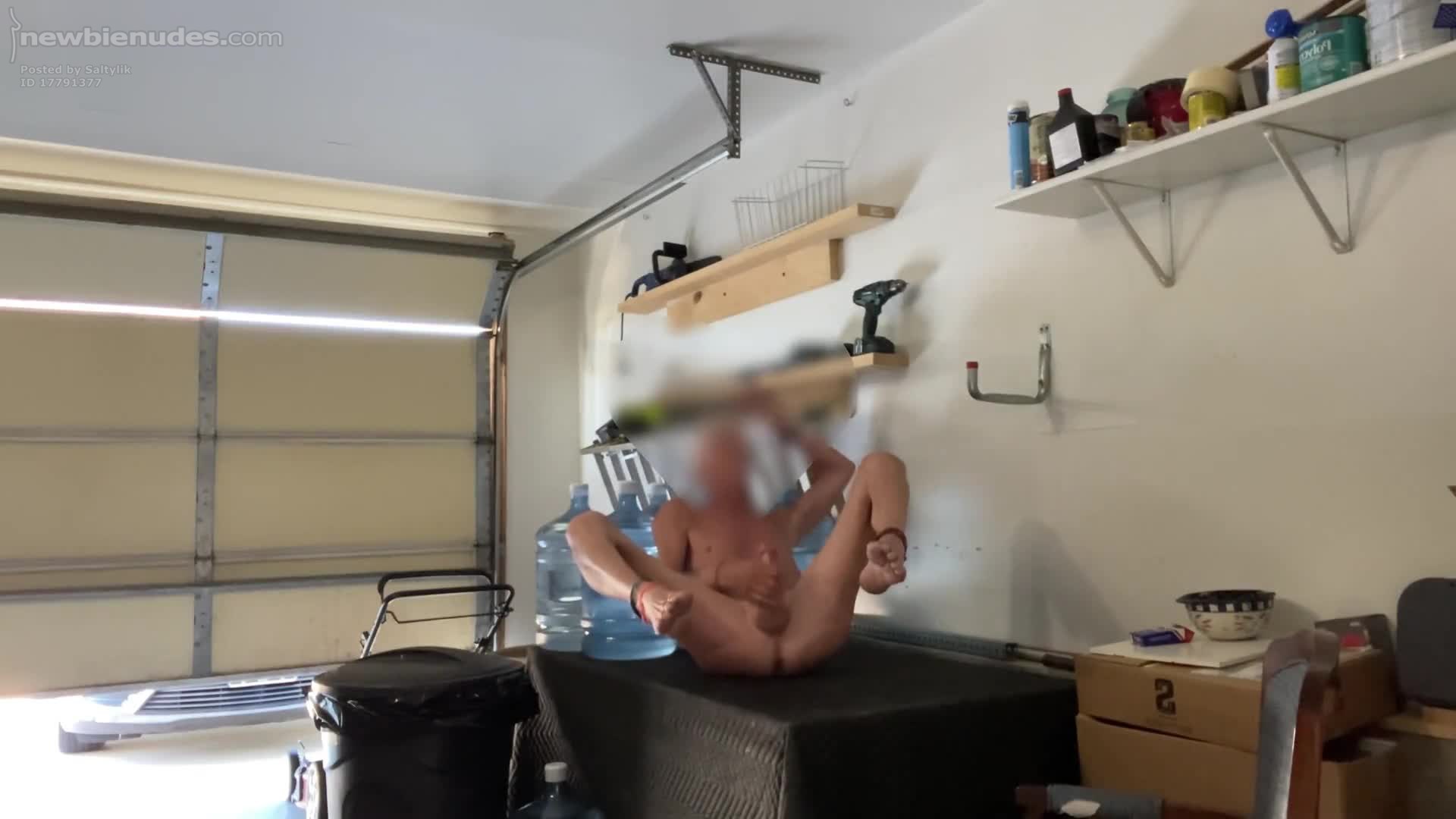 Stroking my cock till I cum