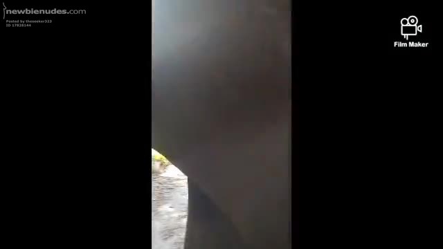 Clothes on biking and watch to the end.