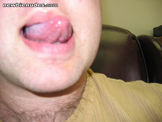 Little more tounge Action