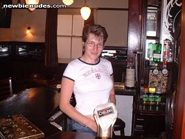 My real work on 'Pulling Pints'