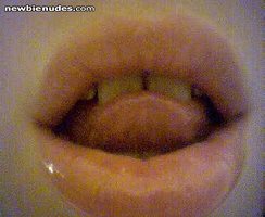 How do you like these full and wet lips?