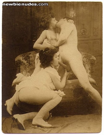 More old time porn.  Own up, Who's nan and grandad is this.