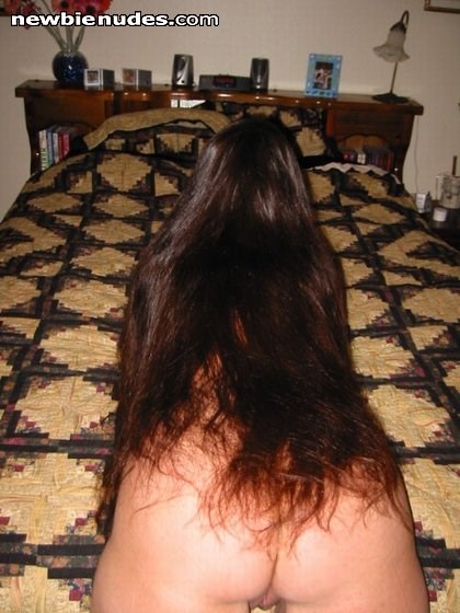 Good thing my hair isn't so long it hides my ass.