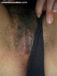 A little peek inside my panties :) Tongue please !  Sassy xxx