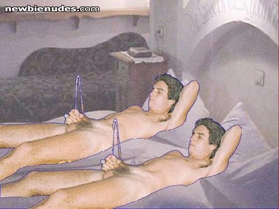 Synchronized Pissing -- New Olympic Sport!