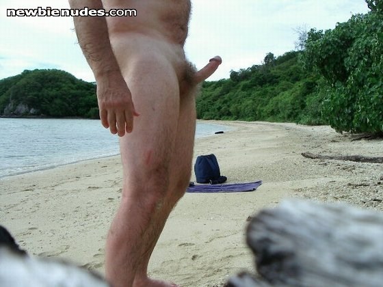 Nice warm sun makes your cock hard...and then....