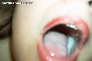 she loves to swallow