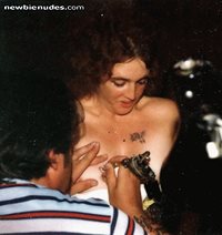 Getting a tittie tattoo