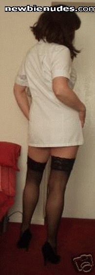 my new nurses uniform
