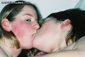 Making out with Rianna again....... Any ladies like to join us?