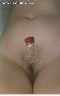 Pussy with a strawberry on top!!!!