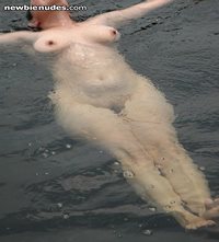 Free floating, what a feeling!! Skinny dipping certainly seems to strike a ...