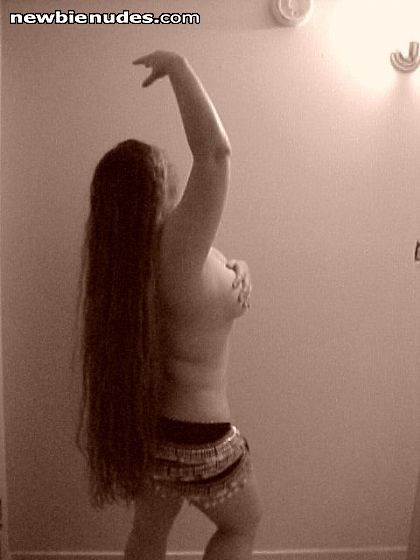 lisa dancing and posing