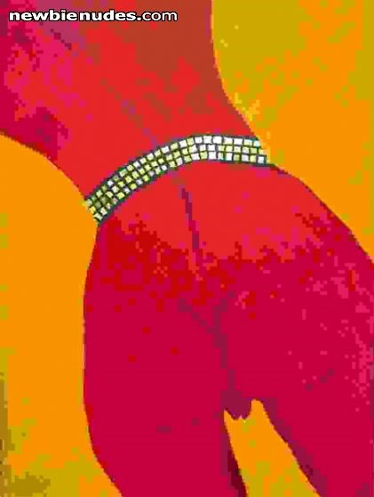 Nude sunbathing on a beach