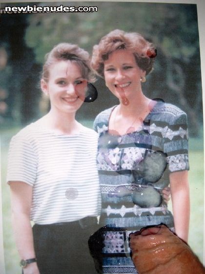 a load for mom and daugther