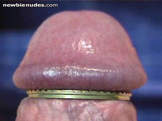 One of the rings I must wear from time to time.  My Mistress calls this my wedding band!